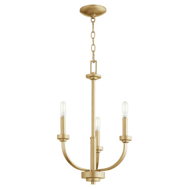 Mini Chandeliers Candle by Quorum ( 19 | 6160-3-80 Reyes ) 
