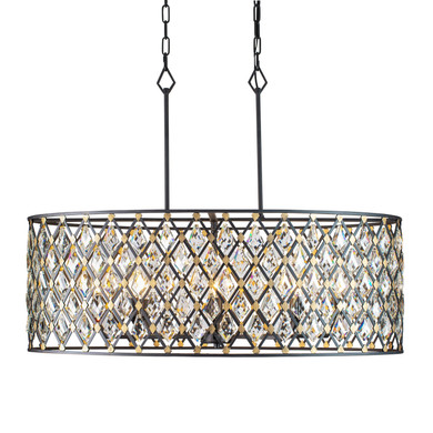 Linear/Island 4 Light + by Varaluz ( 137 | 345N08CBHG Windsor ) 