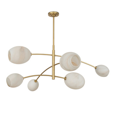 Large Chandeliers Glass Shade by Regina Andrew ( 400 | 16-1512NB-ALB Artemis ) 
