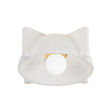 Flush Mounts Drum Shade by Troy Lighting ( 67 | C4713-PBR/CFW Modesto ) 
