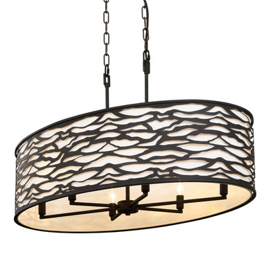 Linear/Island Drum Shade by Varaluz ( 137 | 348N06CB Kato ) 