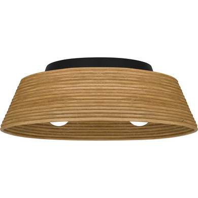 Flush Mounts Exposed Lamps by Quoizel ( 10 | QFL6167MBK Quoizel Flush Mount ) 