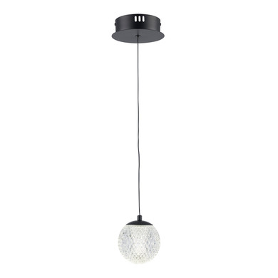 Mini Pendants Glass Down by Trans Globe Imports ( 110 | MDN-1632 BK Sunburst ) 