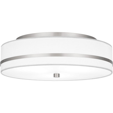Flush Mounts Drum Shade by Quoizel ( 10 | QFL6180BN Quoizel Flush Mount ) 