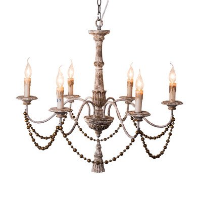 Mid. Chandeliers Candle by Terracotta Designs ( 374 | H6104-6 Enria ) 