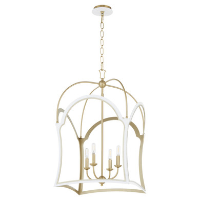 Foyer/Hall Lanterns Open Frame by Quorum ( 19 | 8217-4-0880 Tiffany ) 