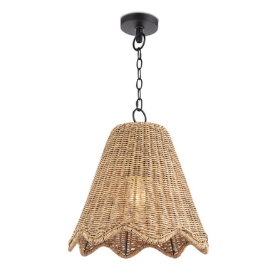 Pendants Fabric Shade by Regina Andrew ( 400 | 17-1029NAT Summer ) 