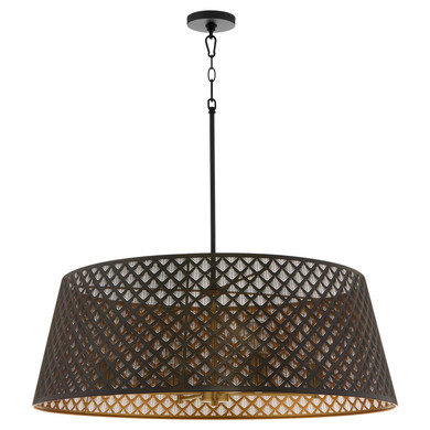 Pendants Drum Shade by Quorum ( 19 | 8217-4-5980 Benedict ) 