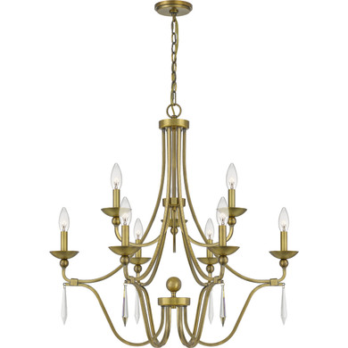 Mid. Chandeliers Candle by Quoizel ( 10 | JOU5032AB Joules ) 
