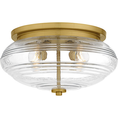 Flush Mounts Bowl Style by Quoizel ( 10 | QFL6773BRG Quoizel Flush Mount ) 