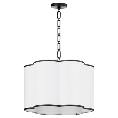 Mid. Chandeliers Glass Down by Quorum ( 19 | 8228-4-59 Belinder ) 
