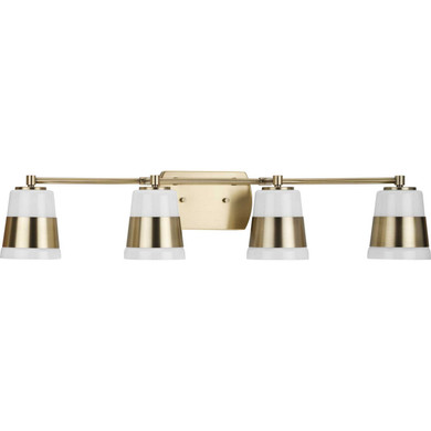 Bathroom Fixtures Four Lights by Progress Lighting ( 54 | P300445-163 Haven ) 