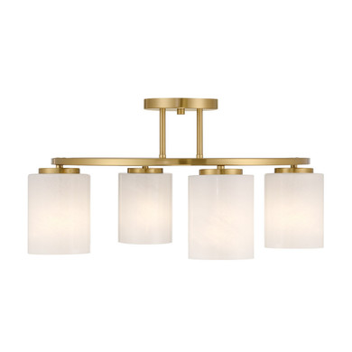 Semi-Flush Mts. Glass Down by Savoy House ( 51 | 6-4693-4-322 Herron ) 
