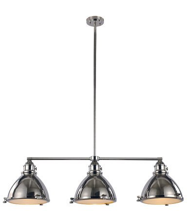 Linear/Island 3 Light Bar by Trans Globe Imports ( 110 | PND-1007 PN Performance ) 
