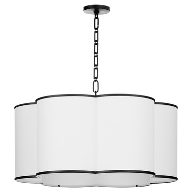 Mid. Chandeliers Glass Down by Quorum ( 19 | 8228-6-59 Belinder ) 