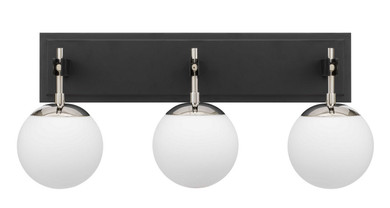 Bathroom Fixtures Three Lights by Varaluz ( 137 | 352B03BLPN Allie ) 
