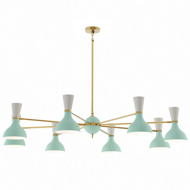 Large Chandeliers Metal Shade by Robert Abbey ( 165 | MN08LY Clare ) 