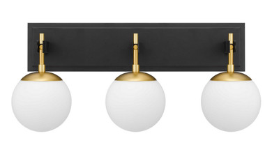 Bathroom Fixtures Three Lights by Varaluz ( 137 | 352B03BLSB Allie ) 