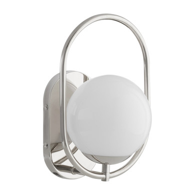 Sconces Single Glass by Quorum ( 19 | 5137-1-62 Belmont ) 