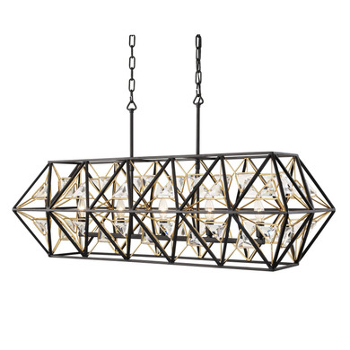 Linear/Island 4 Light + by Varaluz ( 137 | 353N05MBFG Marcia ) 