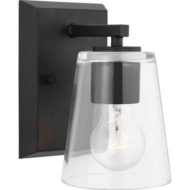 Sconces Single Glass by Progress Lighting ( 54 | P300457-31M Vertex ) 