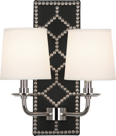 Sconces Double Candle by Robert Abbey ( 165 | S1035 Williamsburg Lightfoot ) 