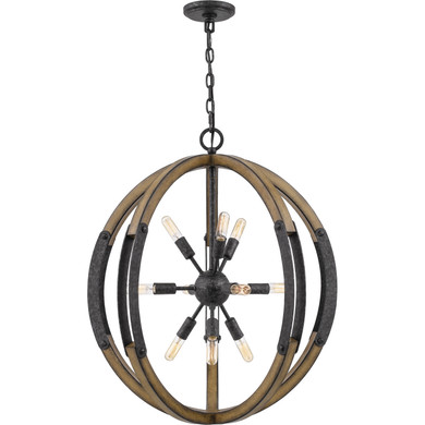 Mid. Chandeliers Sphere by Quoizel ( 10 | QOP5181OK Babaton ) 