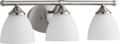 Bathroom Fixtures Three Lights by Quorum ( 19 | 5150-3-65 Brooks ) 