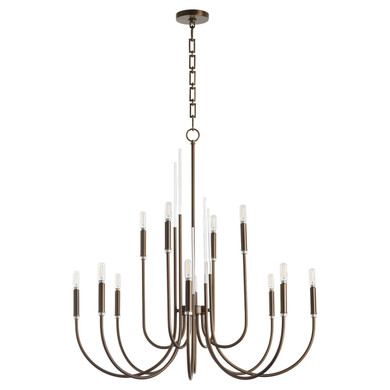 Mid. Chandeliers Candle by Quorum ( 19 | 6223-12-81 SUMMIT ) 