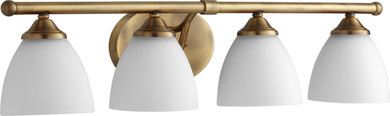 Bathroom Fixtures Four Lights by Quorum ( 19 | 5150-4-80 Brooks ) 