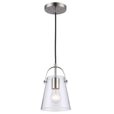 Mini Pendants Drum Shade by Trans Globe Imports ( 110 | PND-2174 BN ) 