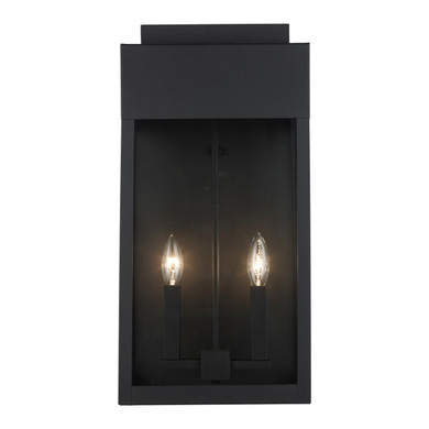 Exterior Wall Mt./Flush by Trans Globe Imports ( 110 | 51521 BK Marley ) 