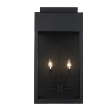 Exterior Wall Mt./Flush by Trans Globe Imports ( 110 | 51522 BK Marley ) 