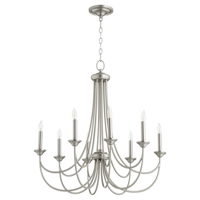 Mid. Chandeliers Candle by Quorum ( 19 | 6250-8-65 Brooks ) 