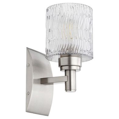 Sconces Single Glass by Quorum ( 19 | 5184-1-65 Stadium ) 
