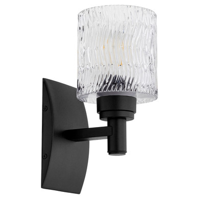 Sconces Single Glass by Quorum ( 19 | 5184-1-69 Stadium ) 