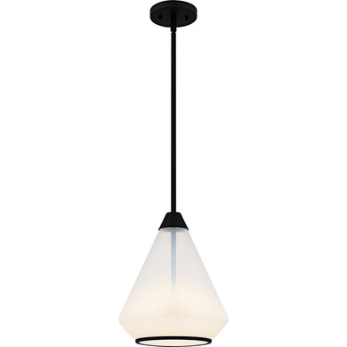 Mini Pendants Glass Down by Quoizel ( 10 | QP6750MBK Quoizel Pendant ) 