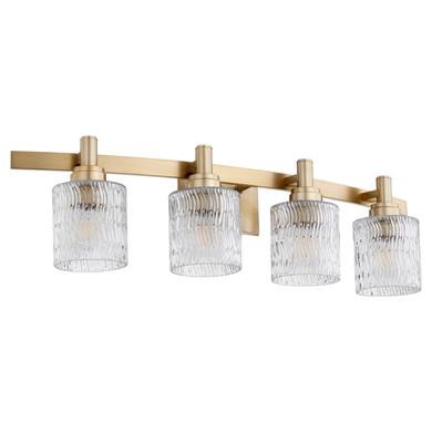 Bathroom Fixtures Four Lights by Quorum ( 19 | 5184-4-80 Stadium ) 