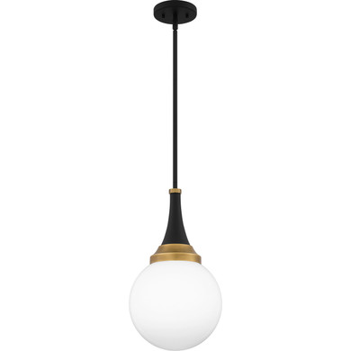 Mini Pendants Glass Down by Quoizel ( 10 | QP6758MBK Quoizel Pendant ) 