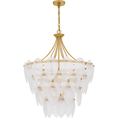 Mid. Chandeliers Glass Down by Quoizel ( 10 | QP6766GFL Quoizel Pendant ) 