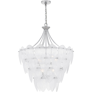 Mid. Chandeliers Glass Down by Quoizel ( 10 | QP6766SL Quoizel Pendant ) 