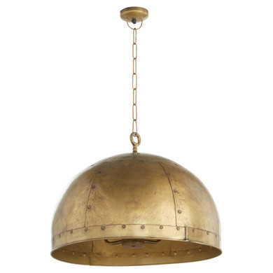 Pendants Metal Shade by Quorum ( 19 | 85-3-75 Artisan Series ) 
