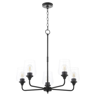 Mid. Chandeliers Glass Up by Quorum ( 19 | 6313-5-59 Raymond ) 