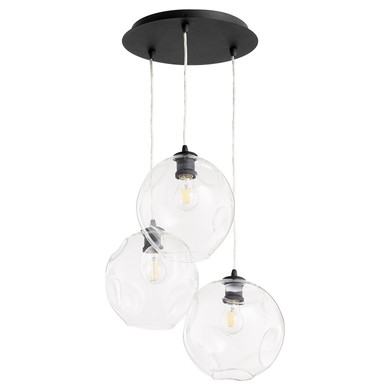 Mini Pendants 3 Light Cluster by Quorum ( 19 | 63-69 Numen ) 