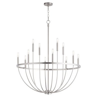 Large Chandeliers Candle by Quorum ( 19 | 6374-12-65 Tribute ) 