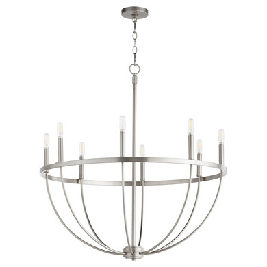 Large Chandeliers Candle by Quorum ( 19 | 6374-8-65 Tribute ) 