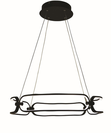 Mid. Chandeliers Ring/Halo by Thumprints ( 343 | T1072-BK Luka ) 