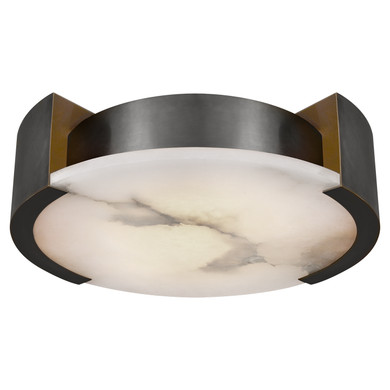 Flush Mounts Bowl Style by Visual Comfort Signature ( 268 | KW 4013BZ Melange ) 