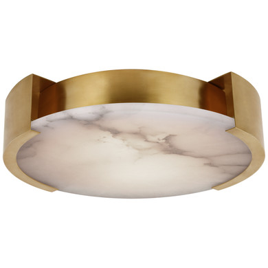 Flush Mounts Bowl Style by Visual Comfort Signature ( 268 | KW 4016AB-ALB Melange ) 