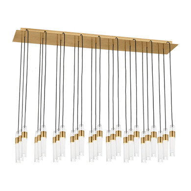 Linear/Island Multi-port/Cascade by Visual Comfort Modern ( 182 | SLCH40327NB Lassell ) 